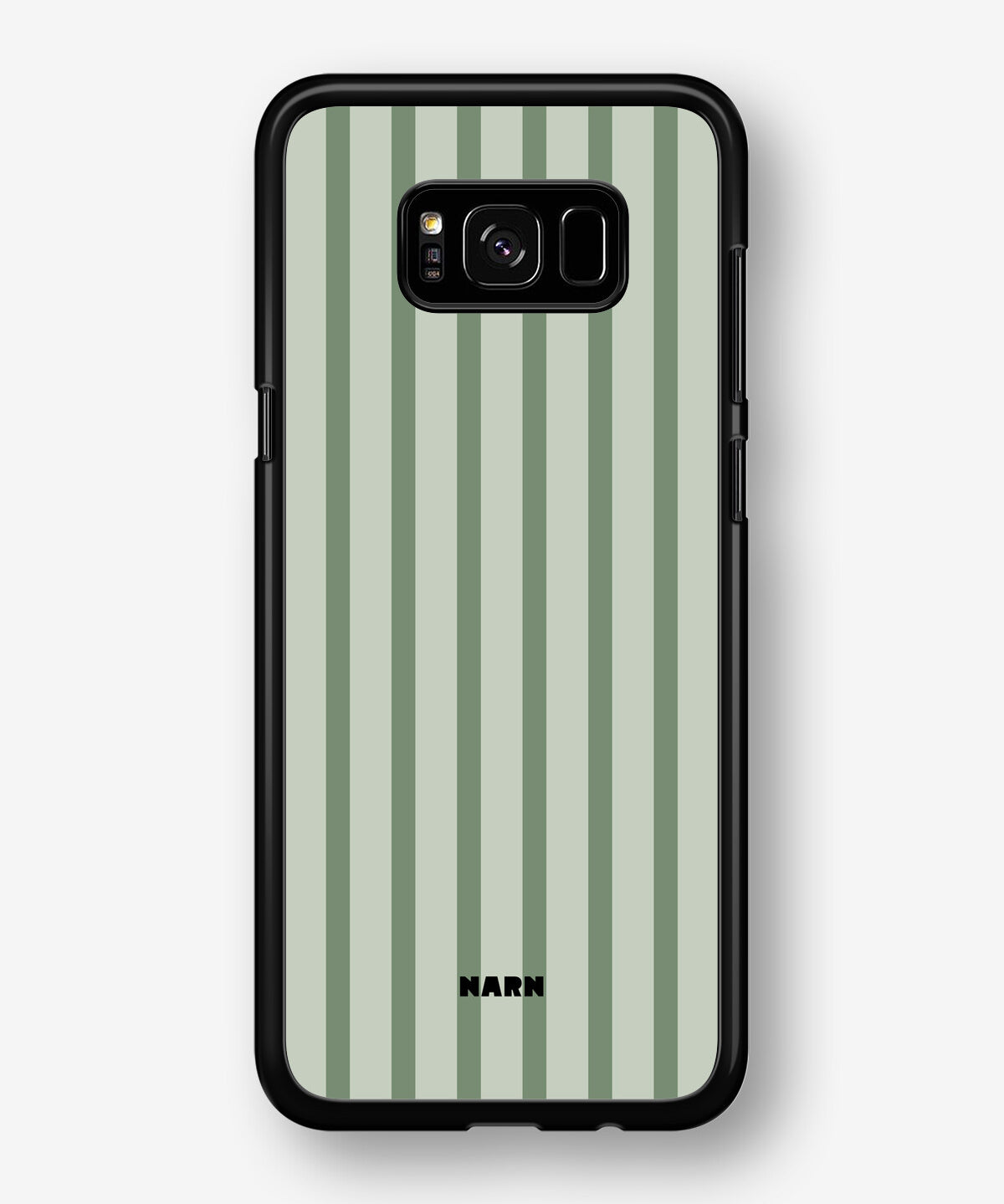 Samsung Galaxy S8 Plus Hard Case – Sage Stripes - View 1