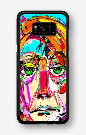 Samsung Galaxy S8 Plus Hard Case – Abstract Portrait - View 1