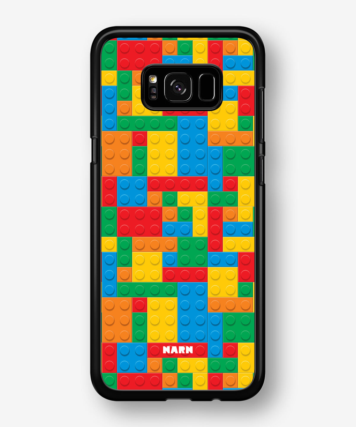 Samsung Galaxy S8 Plus Hard Case – Building Bricks - View 1