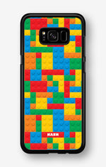 Samsung Galaxy S8 Plus Hard Case – Building Bricks - View 1