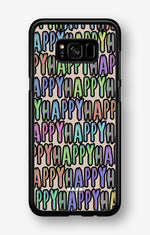Samsung Galaxy S8 Plus Hard Case – Happy - View 1
