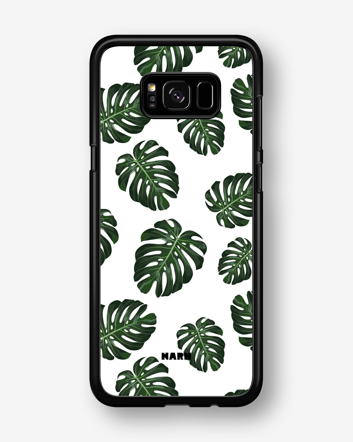 Samsung Galaxy S8 Plus Hard Case – Monstera Pattern - View 1