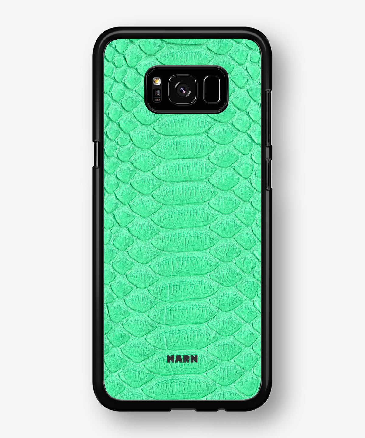 Samsung Galaxy S8 Plus Hard Case – Turquoise Snake - View 1