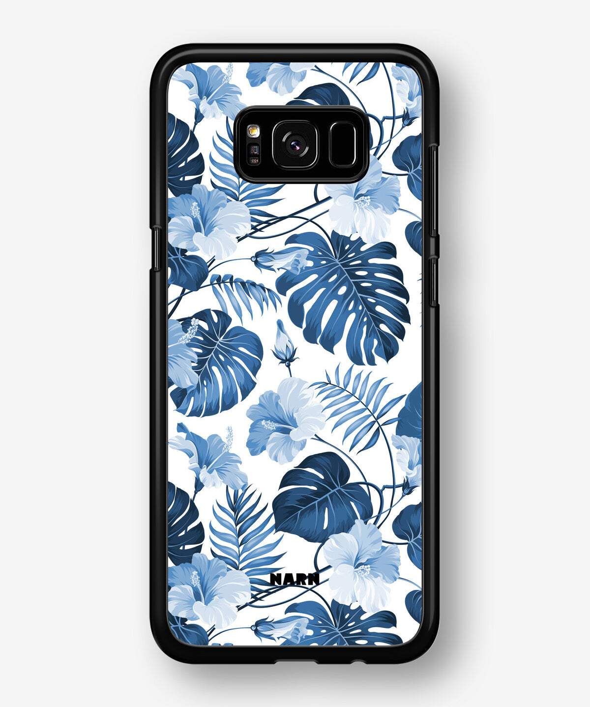 Samsung Galaxy S8 Hard Case – Blue Tropics - View 1