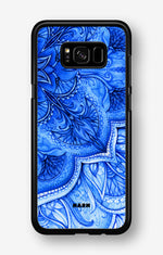 Samsung Galaxy S8 Hard Case – Blue Vintage - View 1