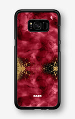 Samsung Galaxy S8 Hard Case – Burgendy Shimmer - View 1