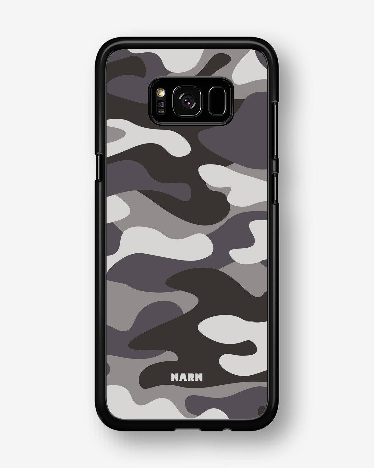Samsung Galaxy S8 Hard Case – Grey Camo - View 1