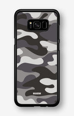 Samsung Galaxy S8 Hard Case – Grey Camo - View 1