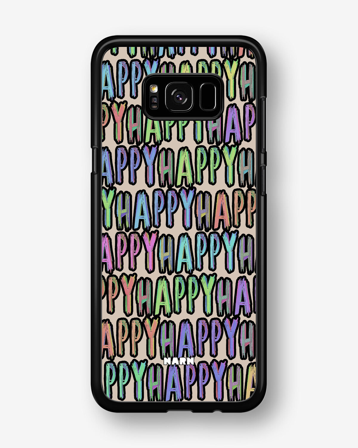 Samsung Galaxy S8 Hard Case – Happy - View 1