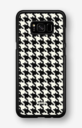 Samsung Galaxy S8 Hard Case – Houndstooth - View 1
