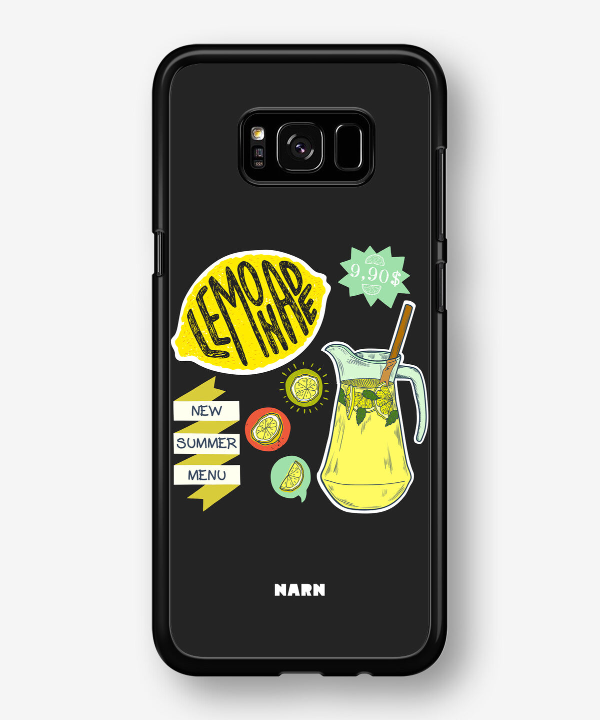 Samsung Galaxy S8 Hard Case – Lemon Summer - View 1