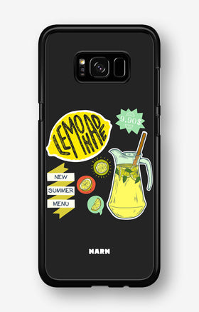 Samsung Galaxy S8 Hard Case – Lemon Summer - View 1