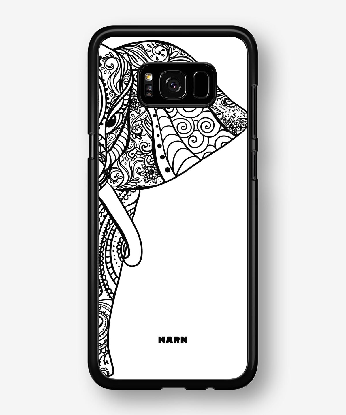 Samsung Galaxy S8 Hard Case – Mandala Elephant - View 1