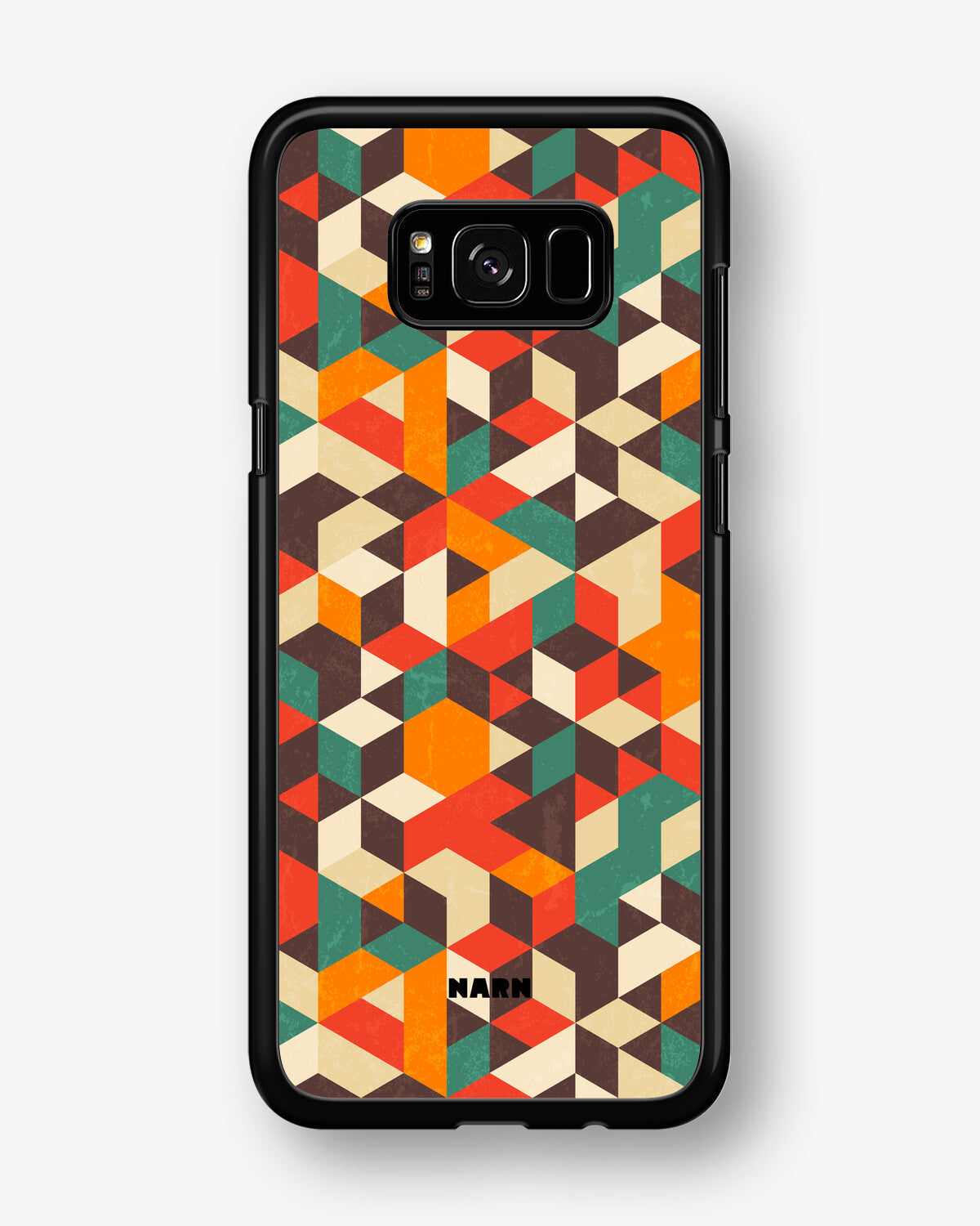 Samsung Galaxy S8 Hard Case – Retro Geometric - View 1