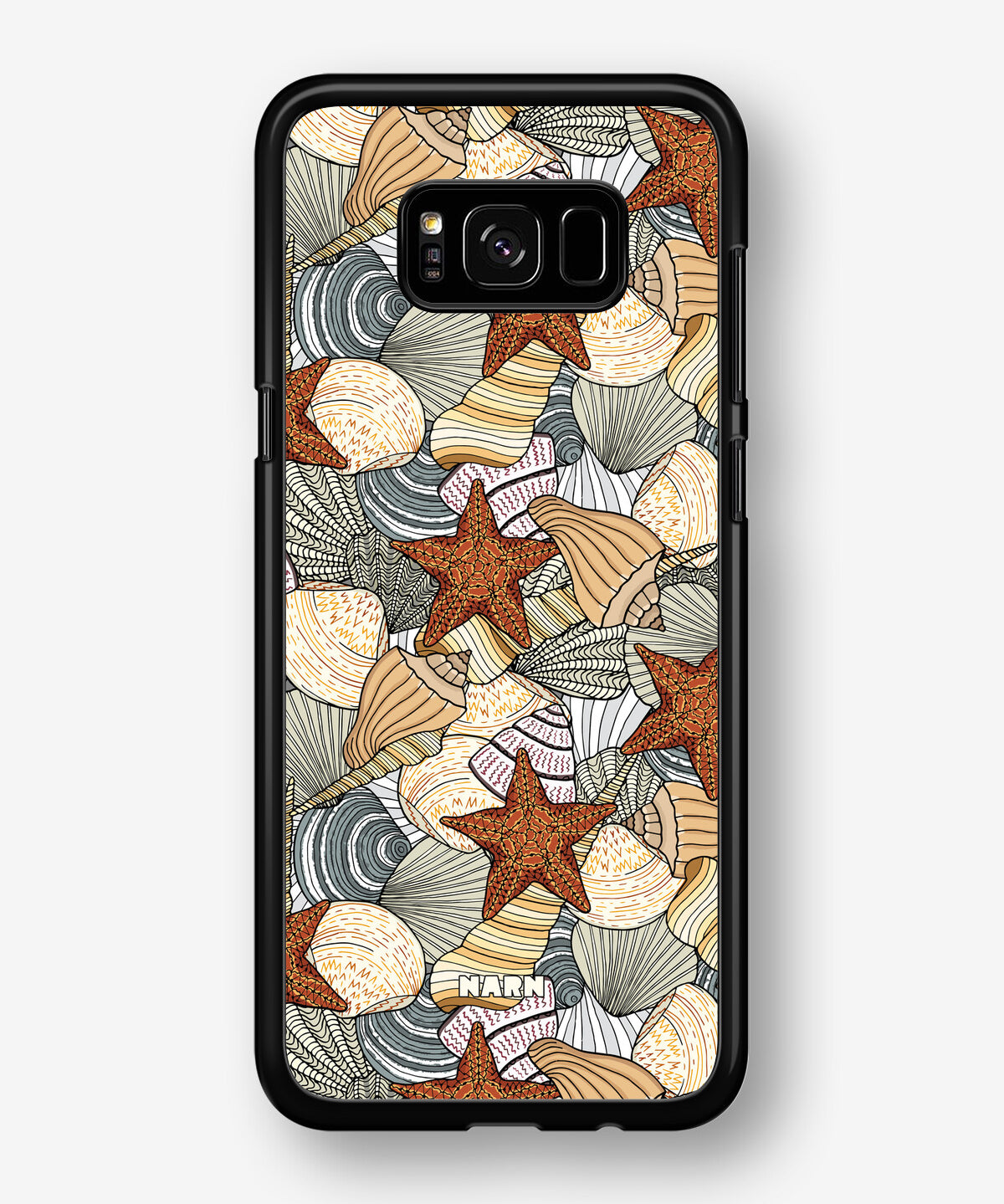 Samsung Galaxy S8 Hard Case – Sea Shells - View 1