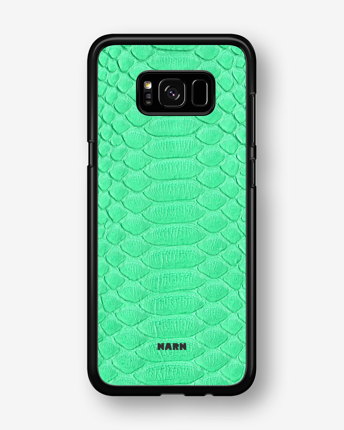 Samsung Galaxy S8 Hard Case – Turquoise Snake - View 1