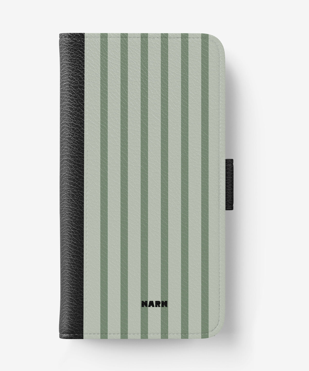 Samsung Galaxy S8 Wallet Case - Sage Stripes - View 1