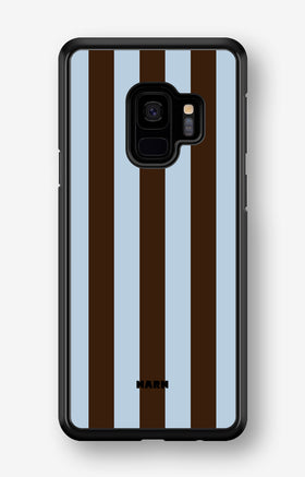 Samsung Galaxy S9 Hard Case – Bistro Stripes - View 1