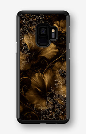 Samsung Galaxy S9 Hard Case – Bloom Noir - View 1