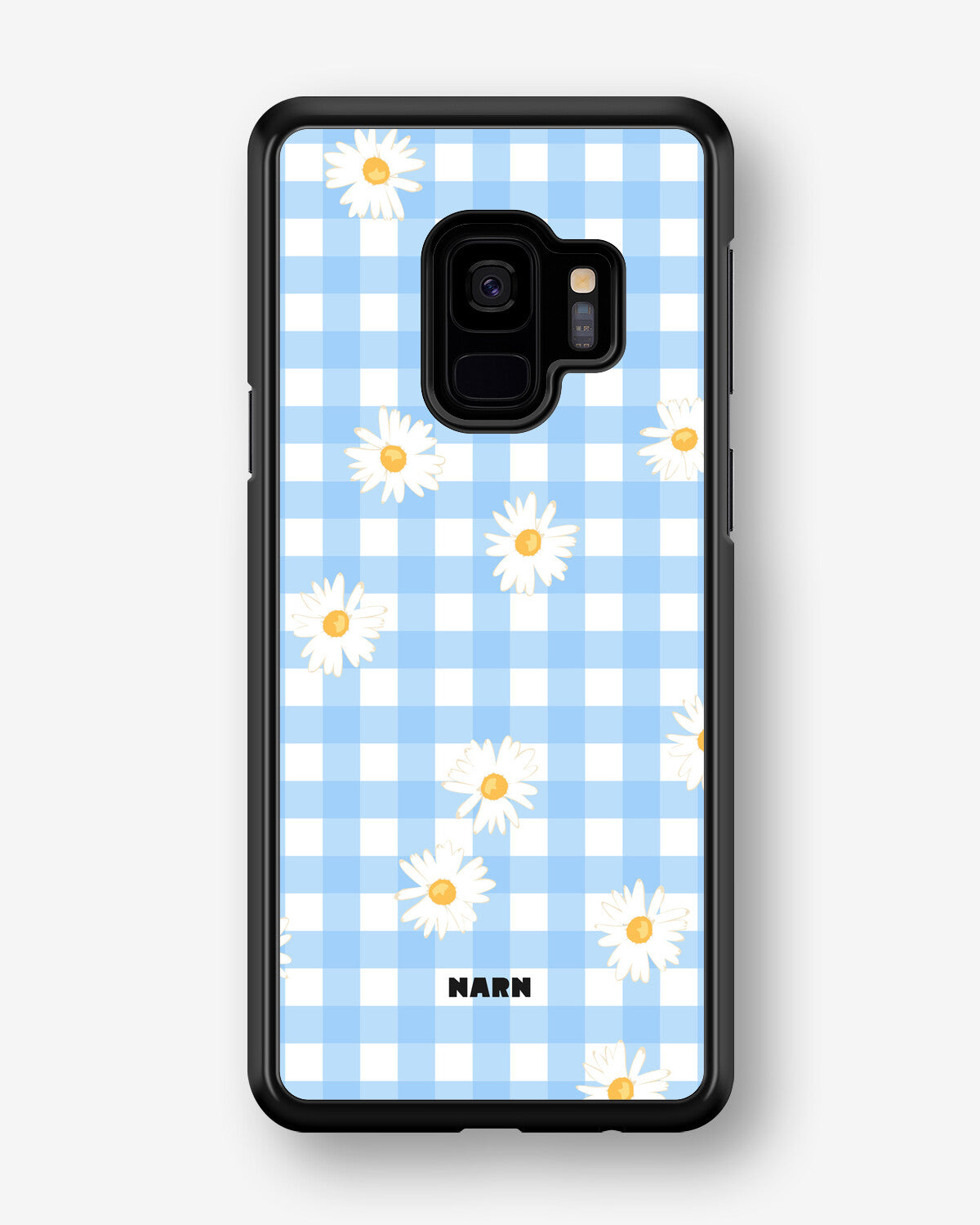 Samsung Galaxy S9 Hard Case – Blue Daisies - View 1