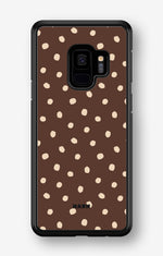 Samsung Galaxy S9 Hard Case – Choco Dots - View 1