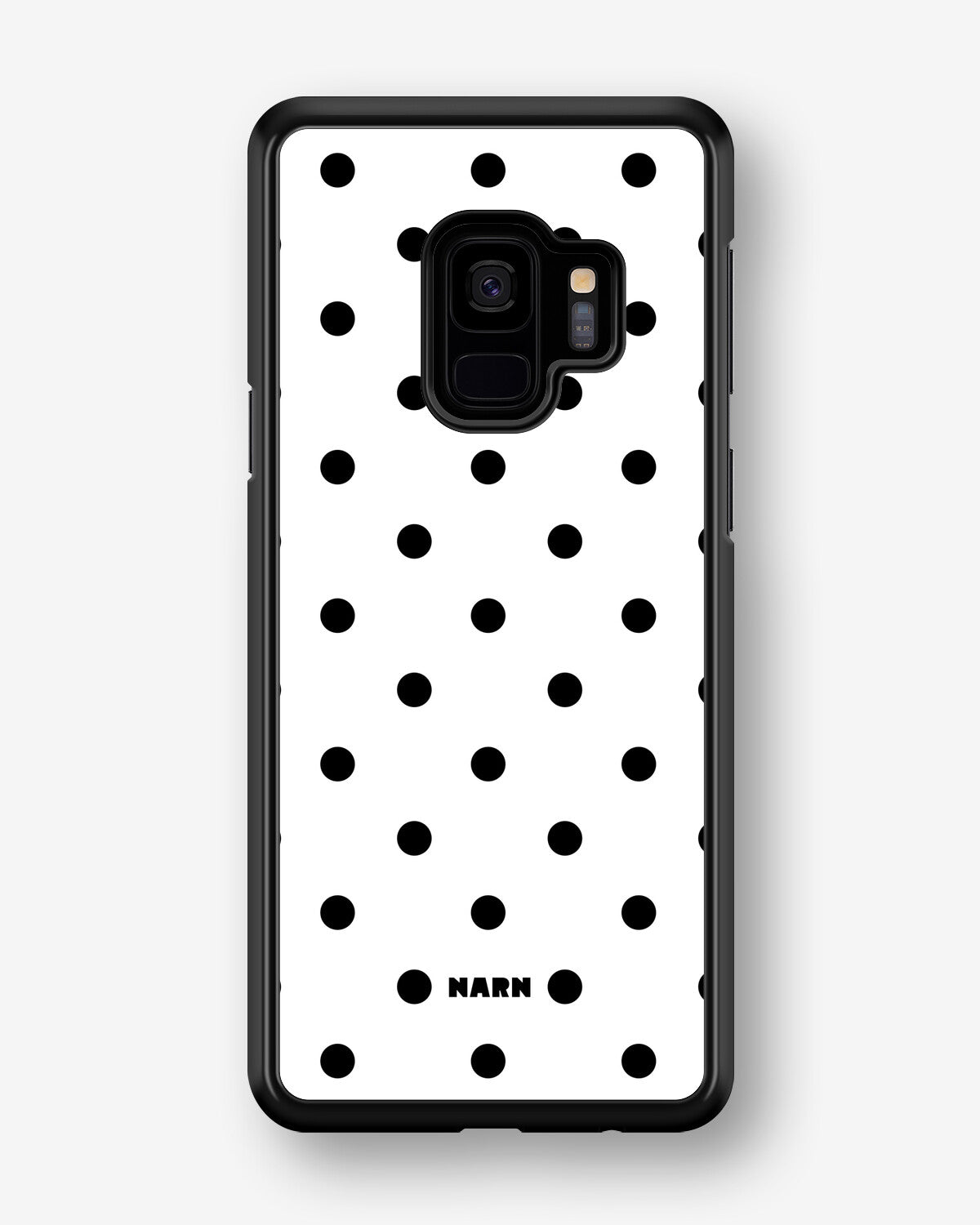 Samsung Galaxy S9 Hard Case – Mono Dots - View 1