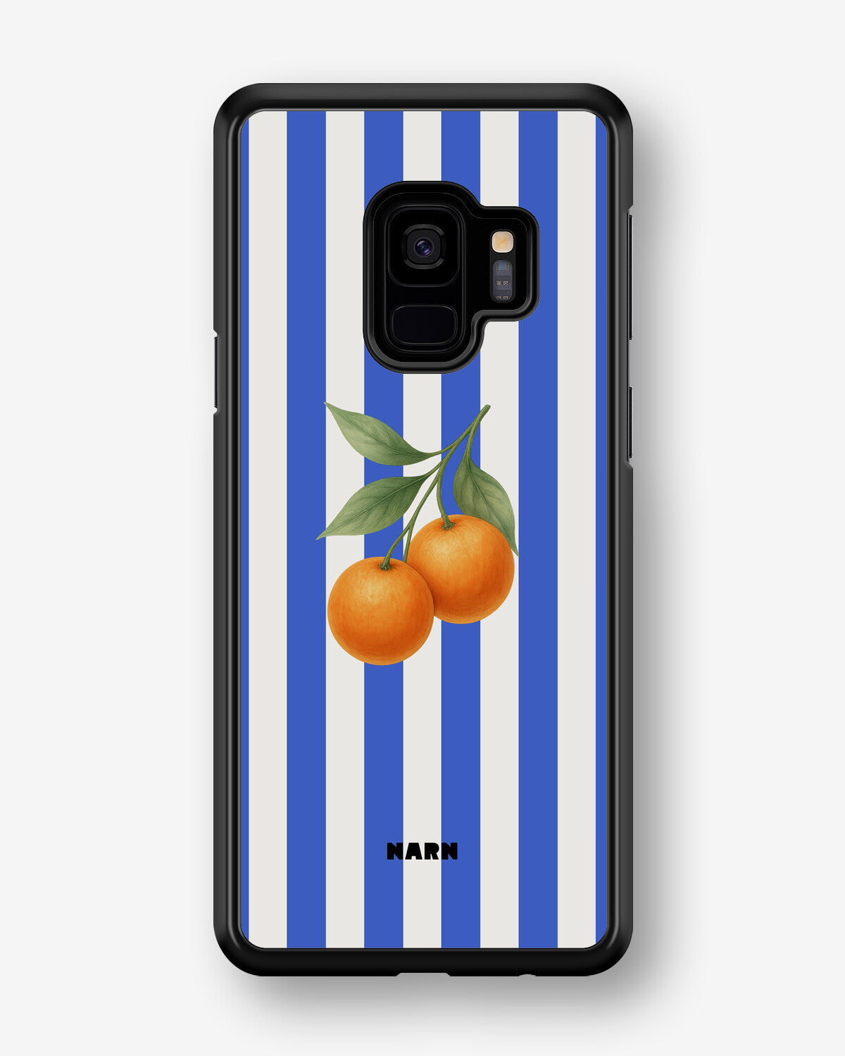 Samsung Galaxy S9 Hard Case – Orange Stripes - View 1