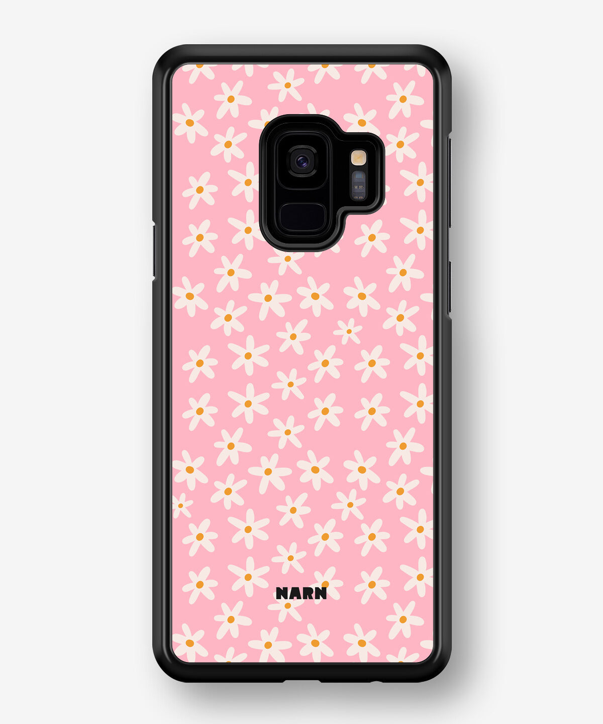 Samsung Galaxy S9 Hard Case – Pink Daisy - View 1