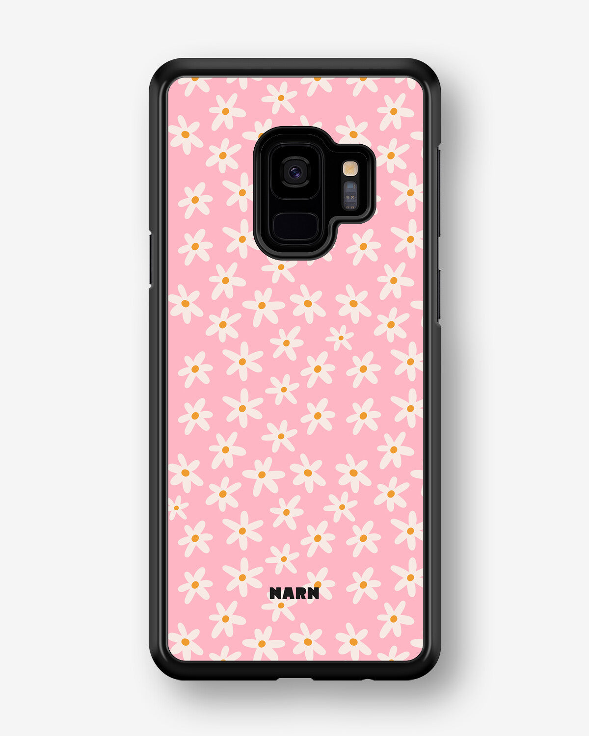 Samsung Galaxy S9 Hard Case – Pink Daisy - View 1