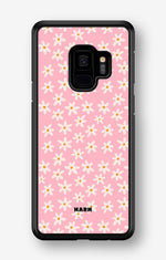 Samsung Galaxy S9 Hard Case – Pink Daisy - View 1
