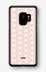 Samsung Galaxy S9 Hard Case – Rose Lines - View 1