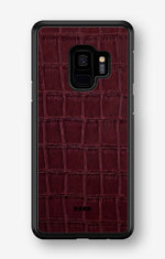 Samsung Galaxy S9 Hard Case – Rouge Croc - View 1