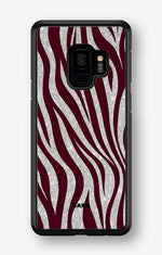 Samsung Galaxy S9 Hard Case – Velvet Zebra - View 1
