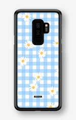 Samsung Galaxy S9 Plus Hard Case – Blue Daisies - View 1