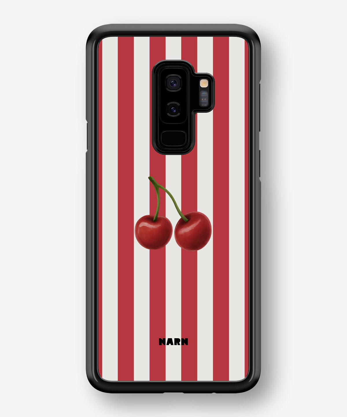 Samsung Galaxy S9 Plus Hard Case – Cherry Stripes - View 1