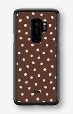 Samsung Galaxy S9 Plus Hard Case – Choco Dots - View 1