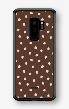 Samsung Galaxy S9 Plus Hard Case – Choco Dots - View 1