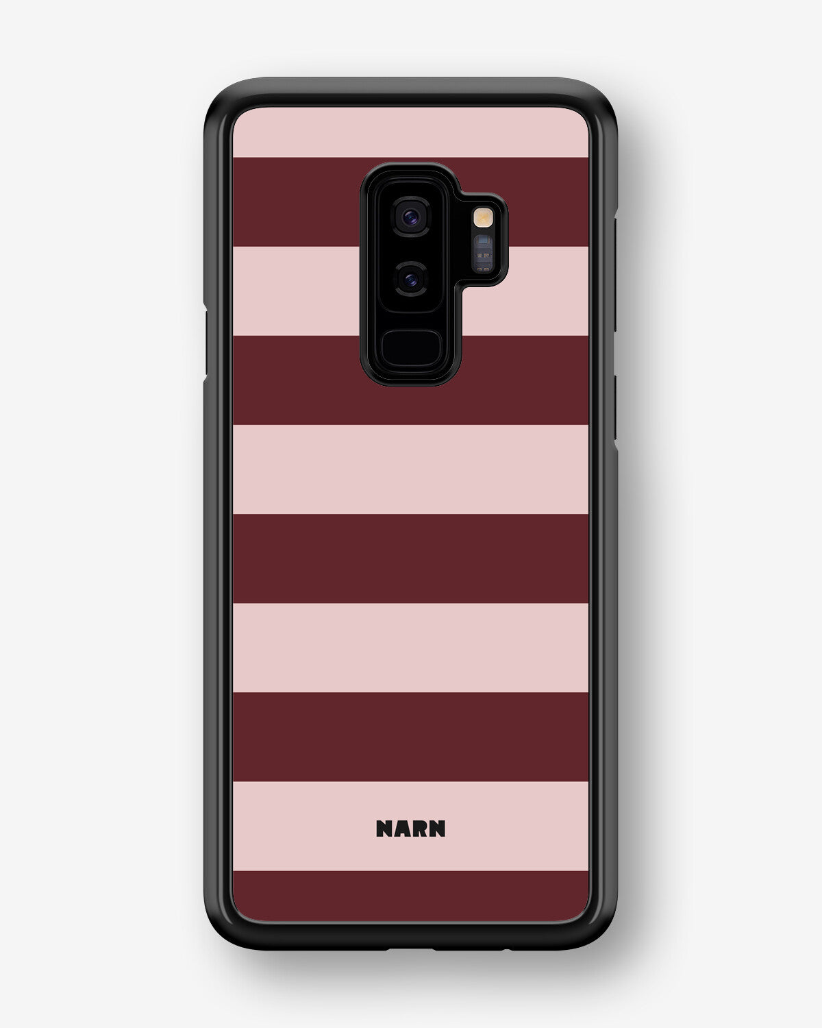 Samsung Galaxy S9 Plus Hard Case – Cranberry Stripe - View 1