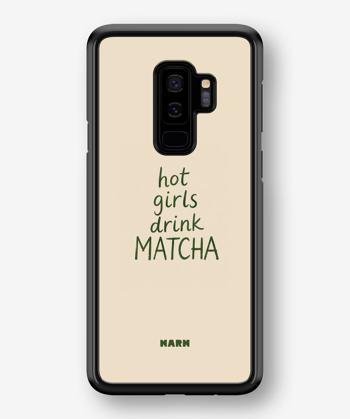 Samsung Galaxy S9 Plus Hard Case – Drink Matcha - View 1