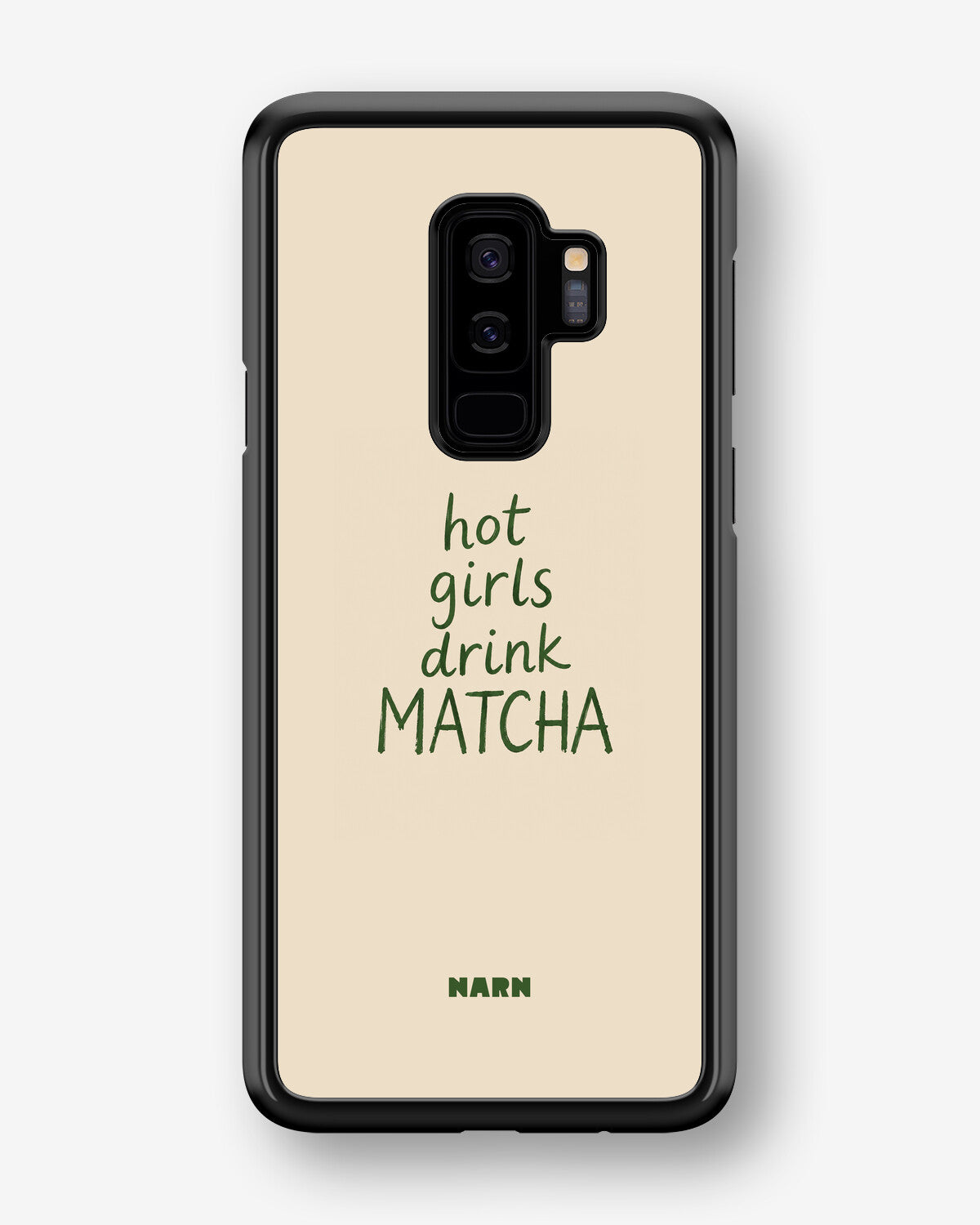 Samsung Galaxy S9 Plus Hard Case – Drink Matcha - View 1