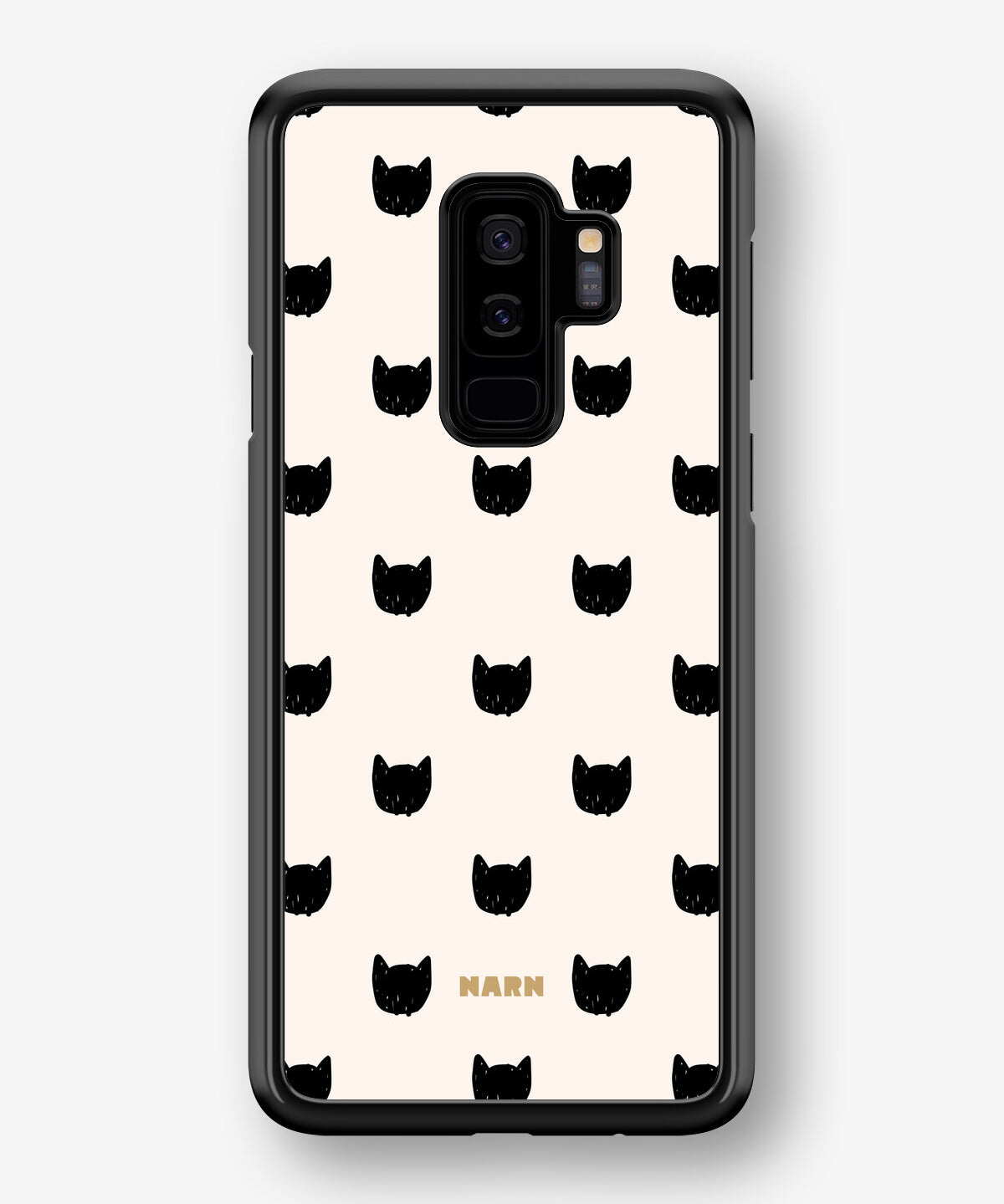 Samsung Galaxy S9 Plus Hard Case – Kitty Dots - View 1