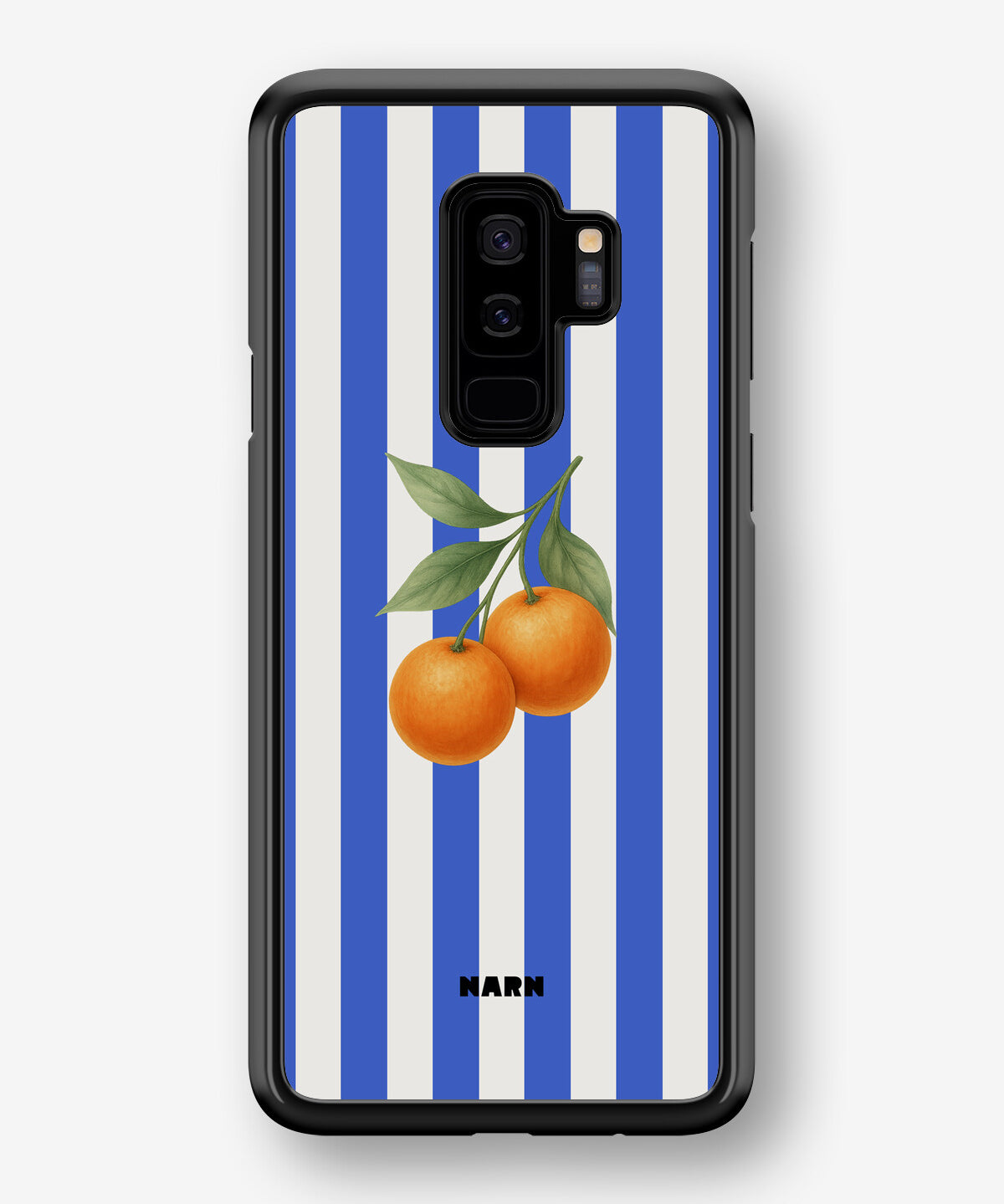 Samsung Galaxy S9 Plus Hard Case – Orange Stripes - View 1
