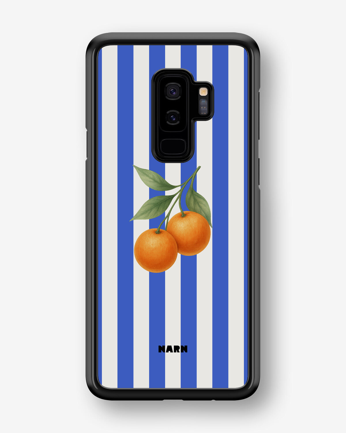 Samsung Galaxy S9 Plus Hard Case – Orange Stripes - View 1