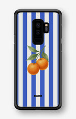 Samsung Galaxy S9 Plus Hard Case – Orange Stripes - View 1