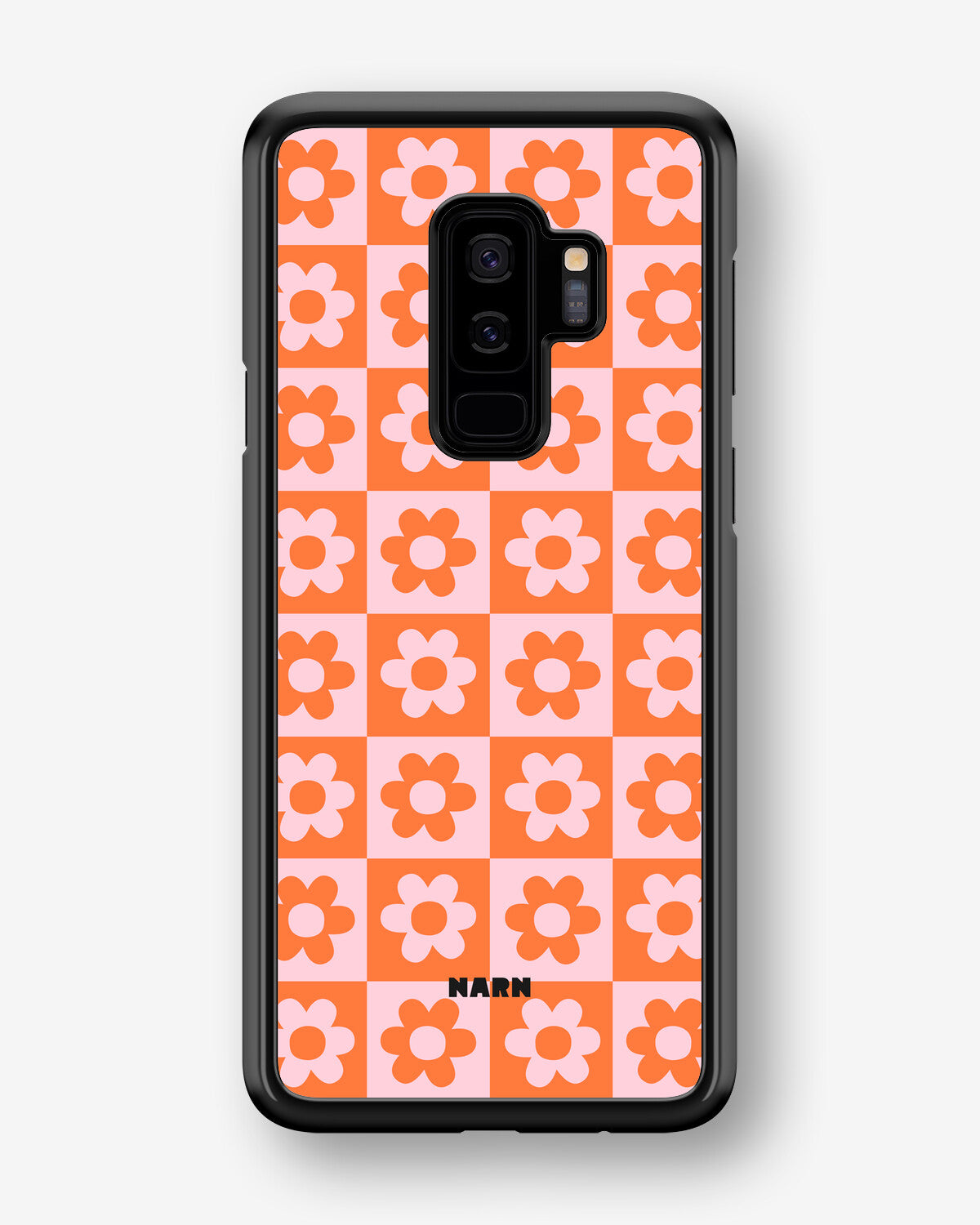 Samsung Galaxy S9 Plus Hard Case – Peach Petals - View 1