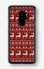 Samsung Galaxy S9 Plus Hard Case – Reindeer Knit - View 1