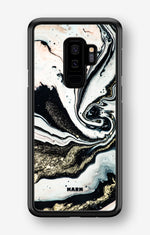 Samsung Galaxy S9 Plus Hard Case – Golden Swirl - View 1