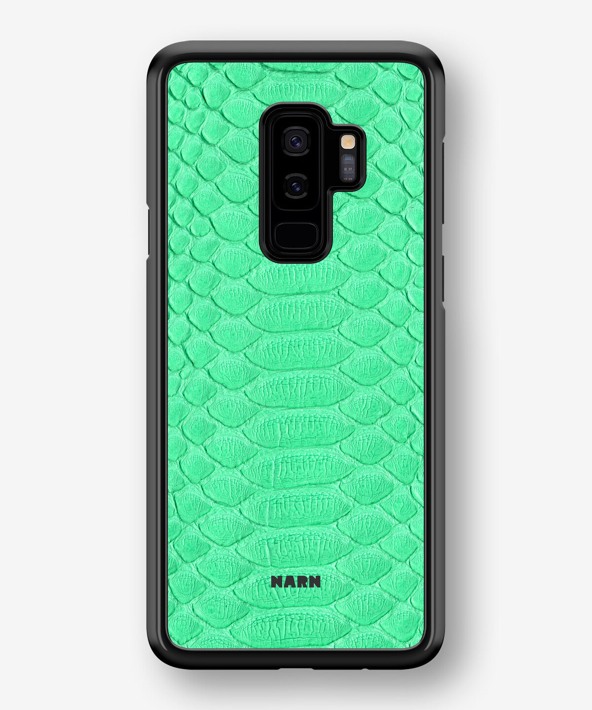 Samsung Galaxy S9 Plus Hard Case – Turquoise Snake - View 1