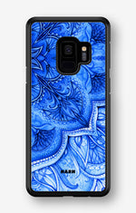 Samsung Galaxy S9 Hard Case – Blue Vintage - View 1