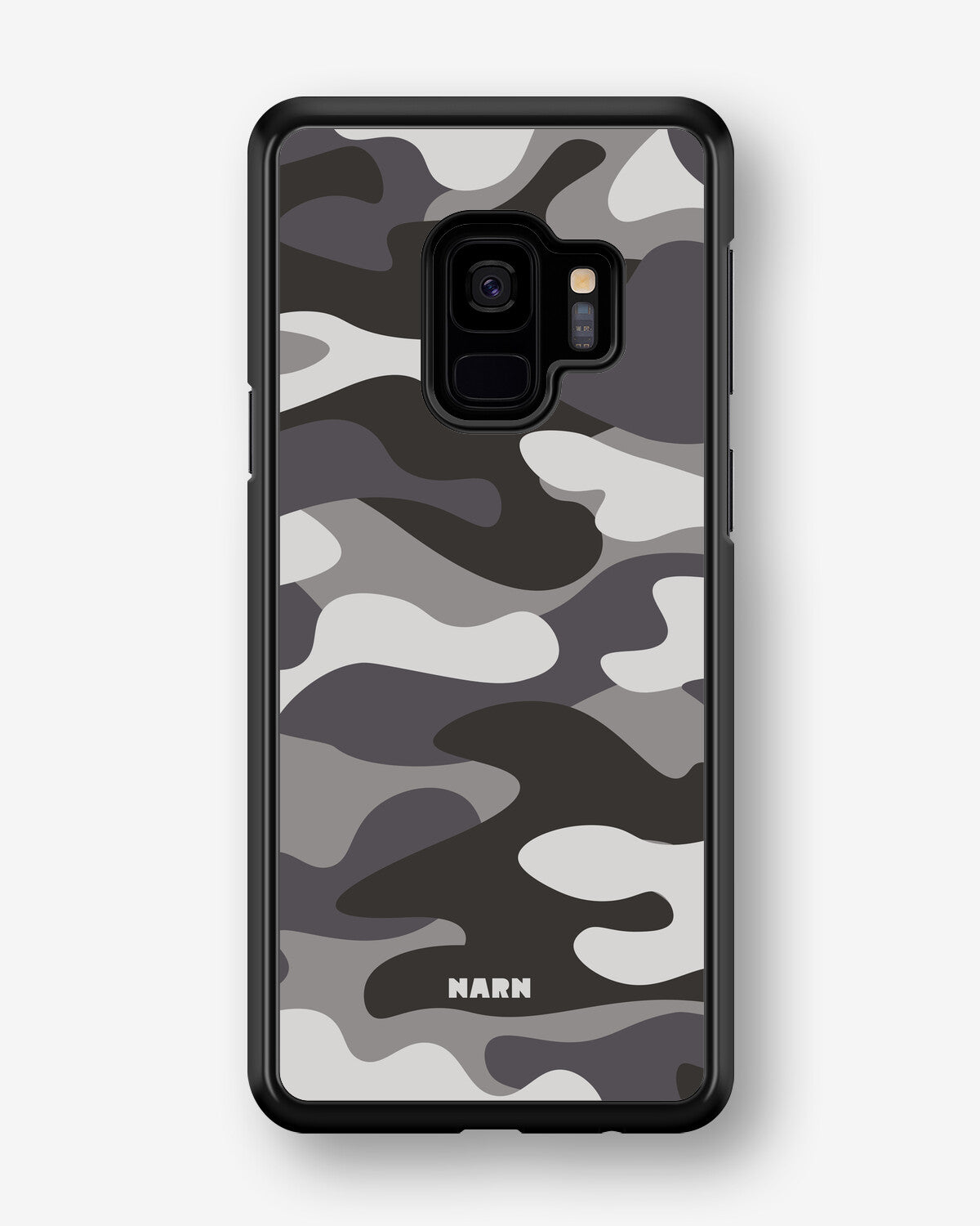 Samsung Galaxy S9 Hard Case – Grey Camo - View 1
